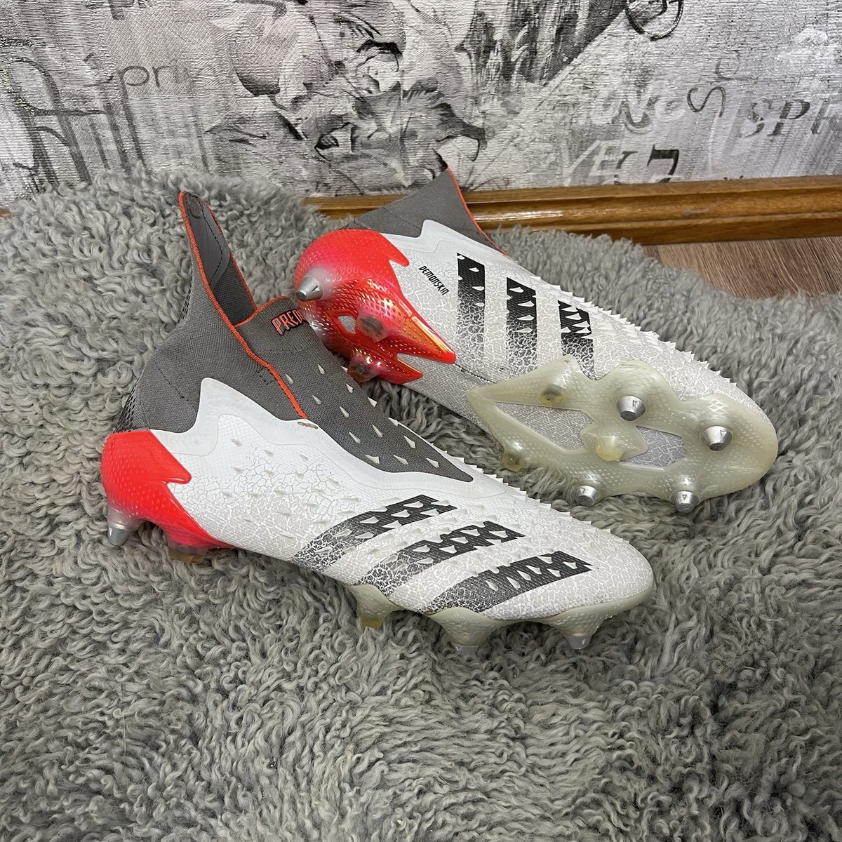 Adidas Predator Freak+ SG “White Spark” FY6249 – Soft Ground Boots