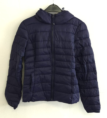 Only ONLTAHOE HOOD JACKED OTW Blau Gr. XS Damen Steppjacke UVP: 49,95  (7011)