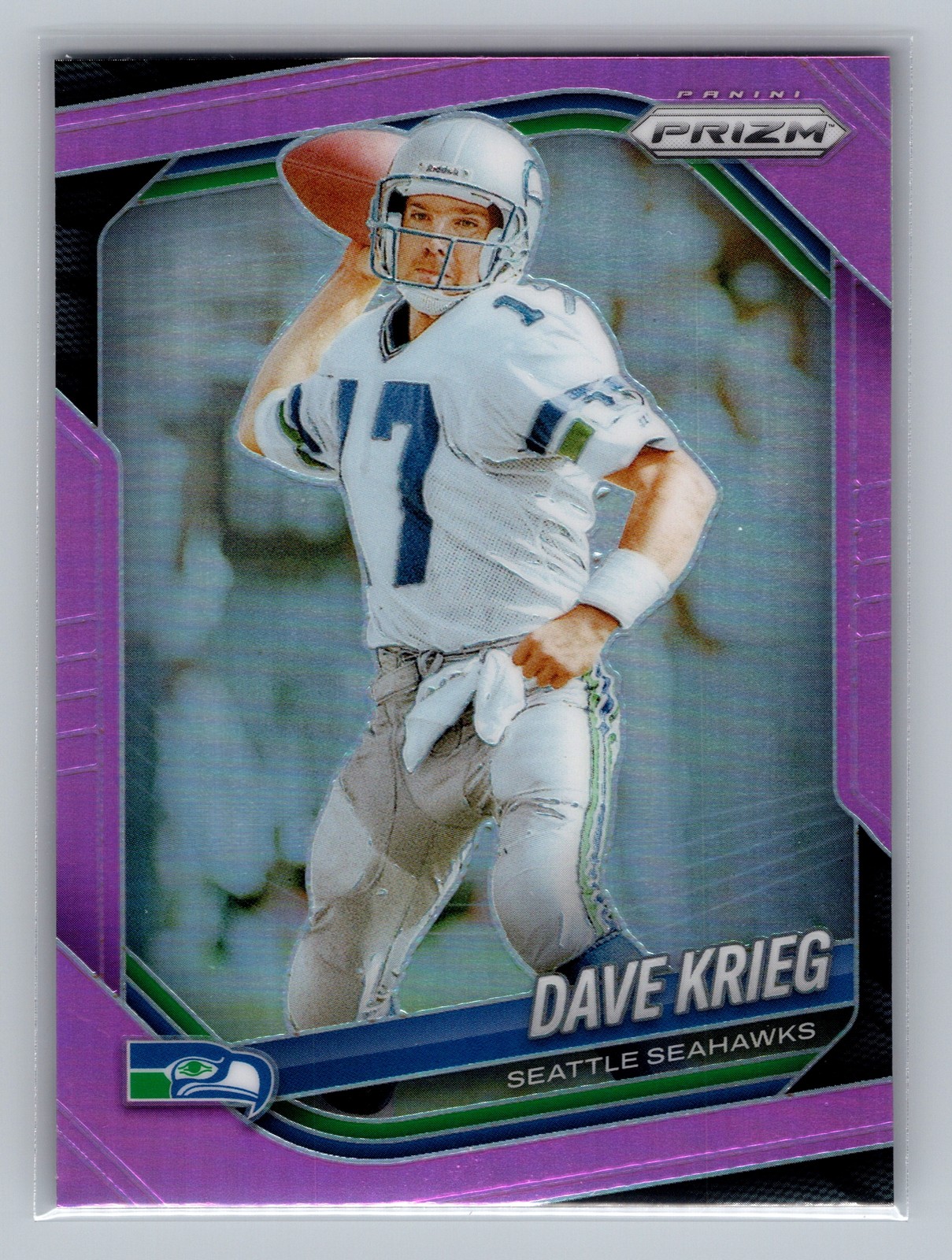 2025 Panini Prizm Football DAVE KRIEG #88 Pink Prizm Seattle Seahawks