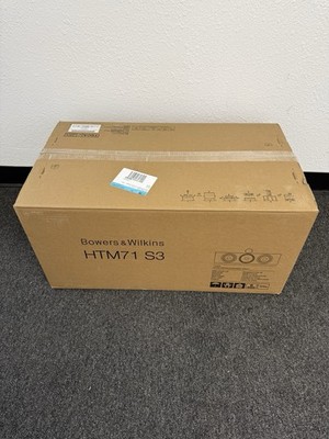 Bowers & Wilkins HTM71 S3 Center Speaker 3-Way Gloss Black HTM71S3 B&W