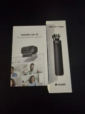 Insta360 Link 2C Camera With  Tripod