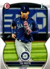 2023 Bowman Draft - Tai Peete #BD-28 (RC)