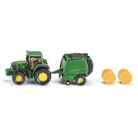 Siku 1665 John Deere Traktor Mit Ballenpresse
