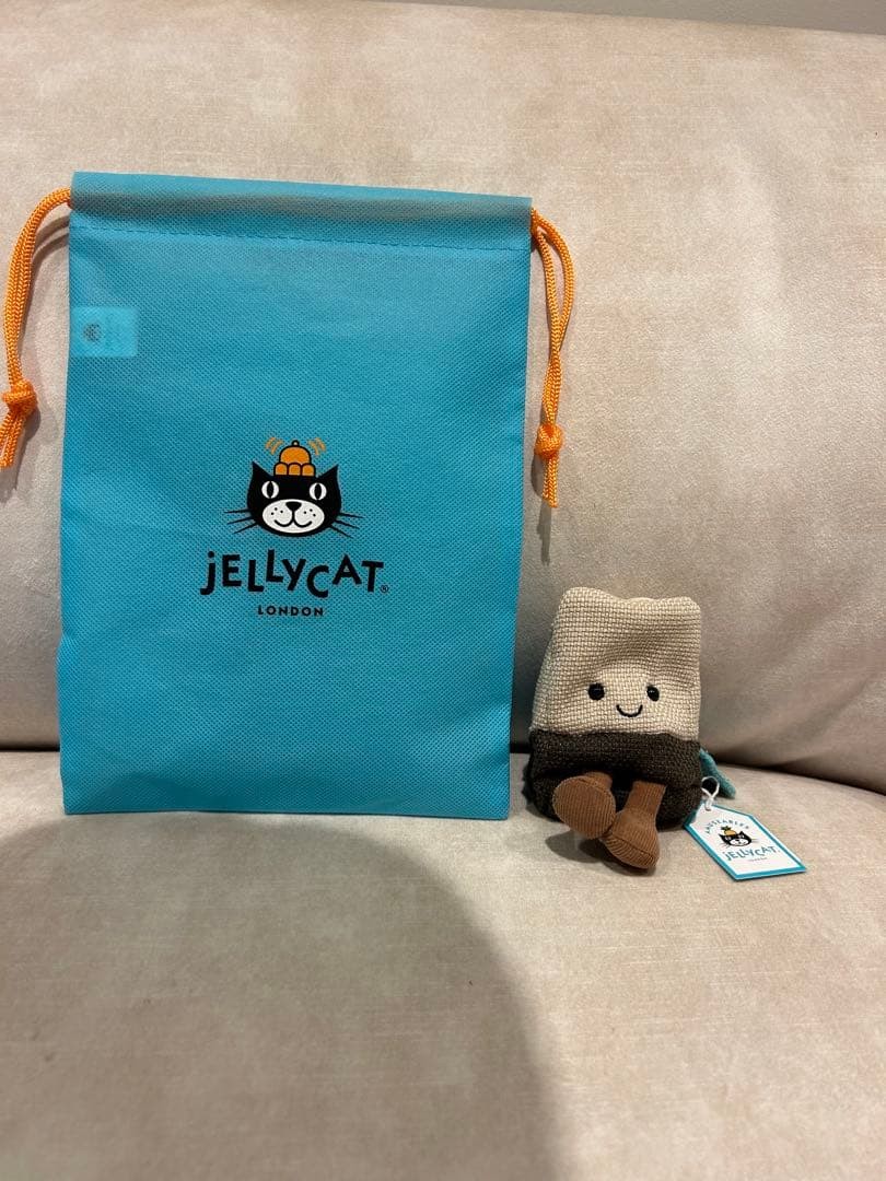 Jellycat Amuseables Steepy Tea Bag Plush  with Tag