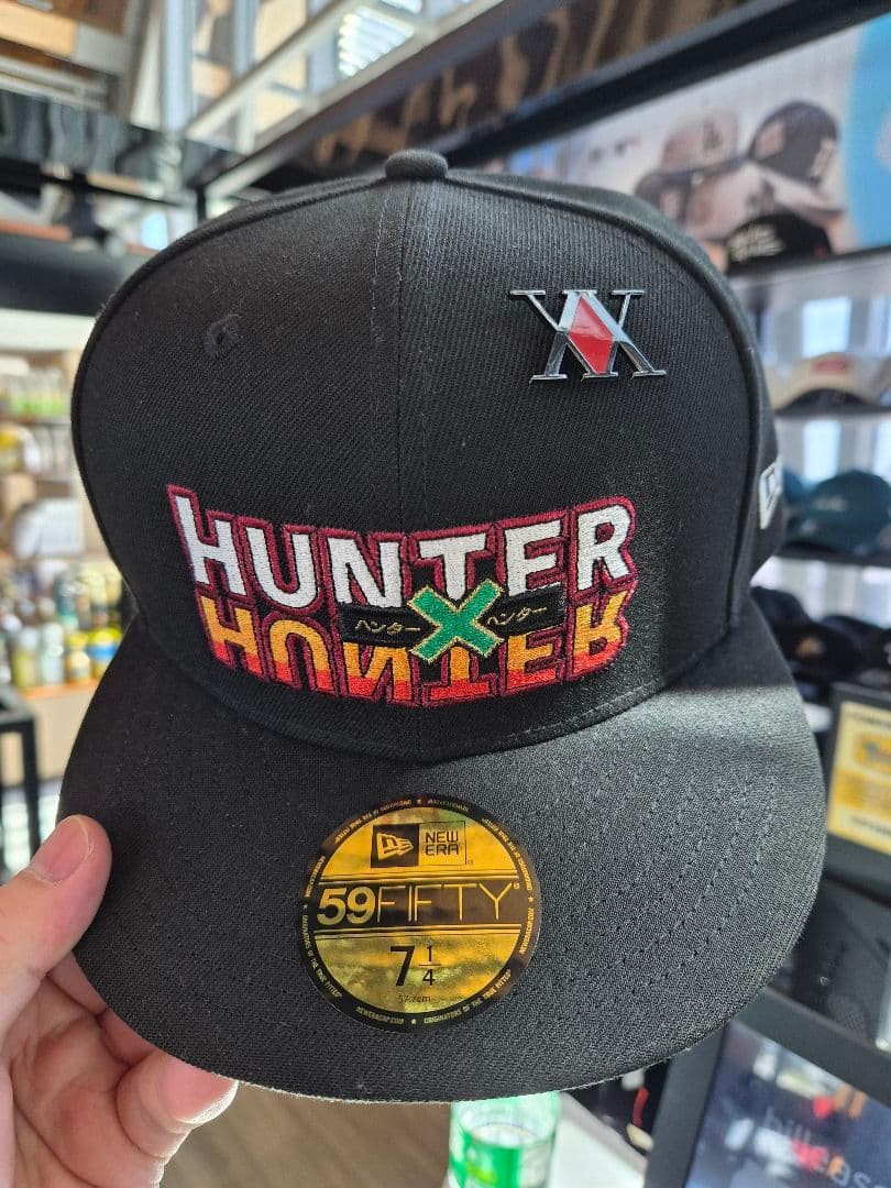 New Era Hunter x Hunter Black 7 1/4 Cap Philippines Exclusive
