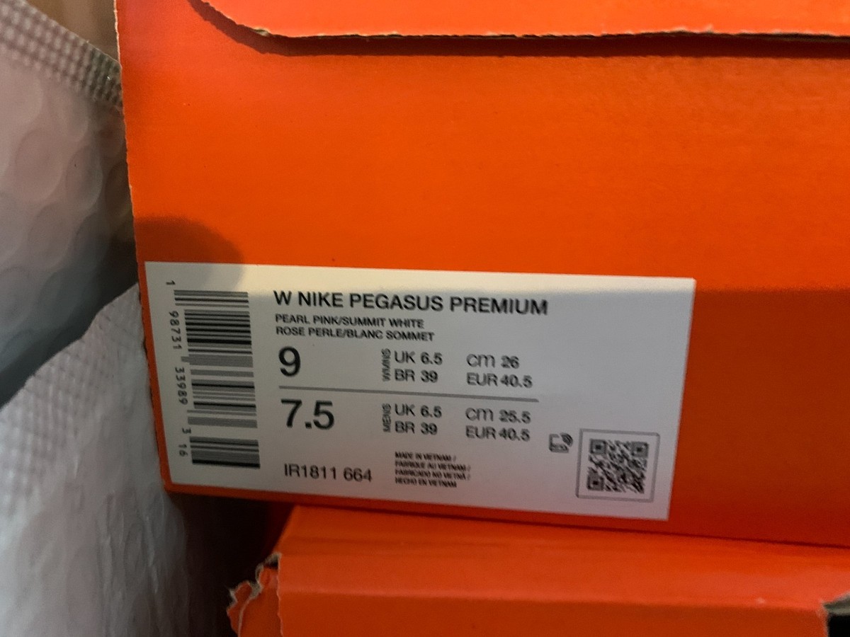 Nike Womens ZoomX Pegasus Premium Pearl Pink Summit White plus