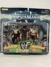 VTG 1998 Jakks Pacific WWF 2 Tuff 3 WrestleMania XV Hawk & Animal LOD 2000’s WWE