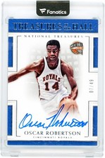 Oscar Robertson Cards and Autographed Memorabilia Guide 17
