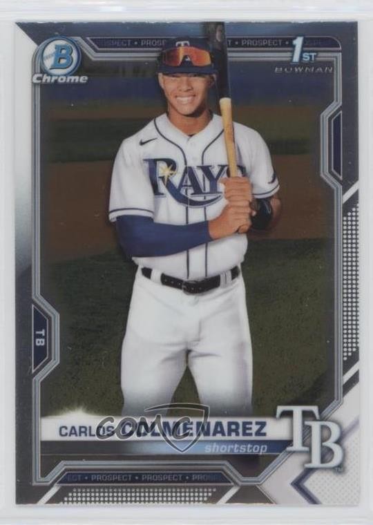 2021 Bowman Chrome Prospects Carlos Colmenarez #BCP-238 0z2t