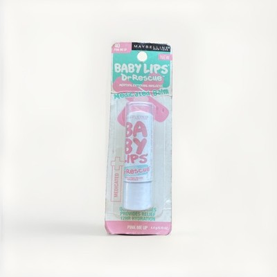 MAYBELLINE Baby Lips Dr. Rescue Medicated Balm #40-Pink Me Up. Worn Packaging.