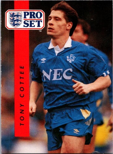 1990 Pro Set Tony Cottee #82 card