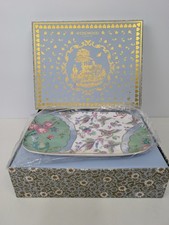 Raro piatto/vassoio sandwich Wedgwood Butterfly Bloom 10 pollici - SIGILLATO - scatola originale