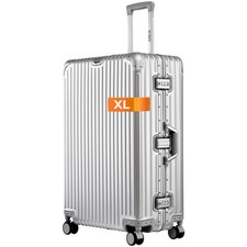 Aluminium Koffer Gro&szlig; XL Reisekoffer Hartschalenkoffer Handgep&auml;ck Trolley