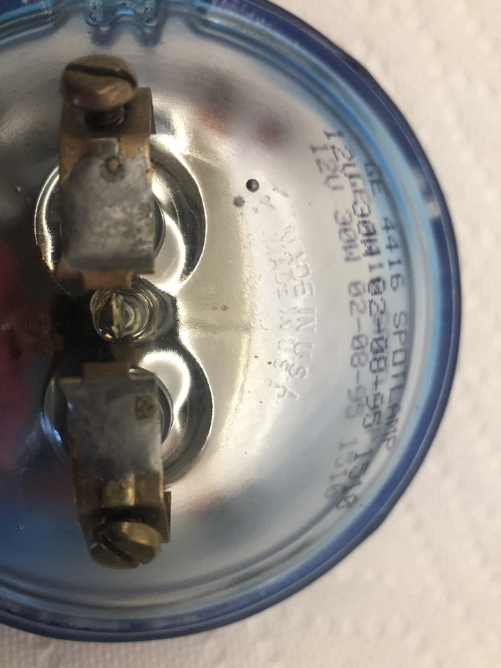 Harley Davidson Faro Unidad Sellada Azul Wagner 4116 B 12.8V 30W P/N 68674-69 Foto 4 de 4