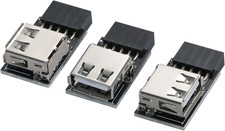 USB 2.0 9Pin/10Pin Front Panel Header USB 9Pin to Type a Adapter