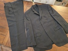 Lauren Ralph Lauren Men's 2 Piece Set Wool Brown Suit