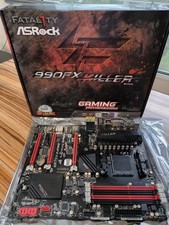 ASRock Fatality 990FX Killer/3.1 Motherboard AM3+ SATA 3 USB 3.1 M2 Gebraucht