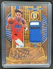 2021-22 Chronicles Tre Mann Gold Standard Rookie Patch Auto Prime RC #/25