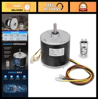 High-Efficiency 1/4 HP Condenser Fan Motor 208-230V 1100 RPM 48 Frame, HVAC Repl