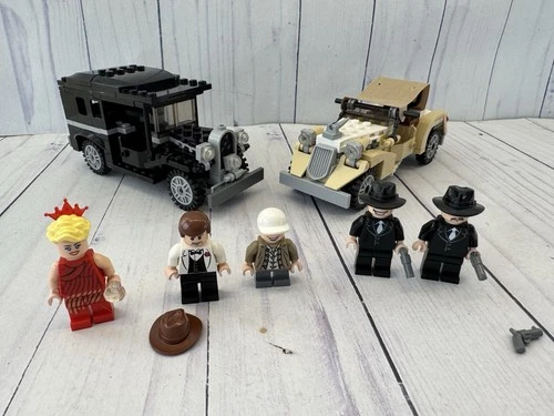 LEGO #7682 ~ Indiana Jones: Shanghai Chase w/ all Minifigures ~ No Box or Manual