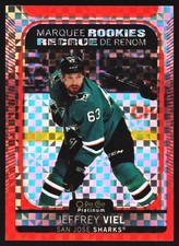 2021-22 O-Pee-Chee Platinum #246 Jeffrey Viel Orange-Checkers #/25