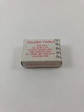 Toledo Tools 1/8"NPT Pipe Dies 83849 HSS Right Hand