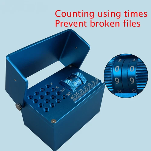 Dental Autoclave Endo Files Burs Box Holder with Counting Measuring Function - Picture 2 of 9