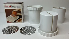Vintage Eva Multi Grater Stainless Steel Blades w/Original Box