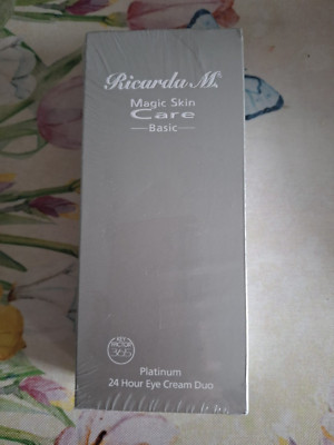 Ricarda M. Magic Skin Care Basic Platinum 24 Hour Eye Cream Duo 2 x 50 ml neu