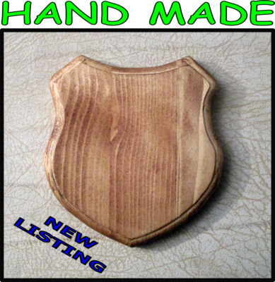 Dunkle Eiche Optik Holz Holz Schild Form Basteln Schild Plakette jede Größe möglich M4