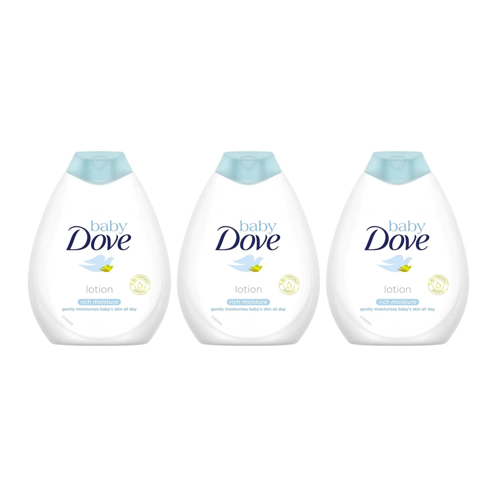Baby Dove Rich Moisture Lotion 100% Skin-Natural Nutrients, 200ml (Pack of 3)
Opens in a new window