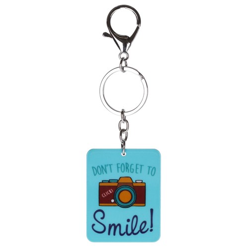 Keyring Plastic Metal Tag Designs Kids Dog Cat Initials Animals Charm Gift Kids - Picture 222 of 290