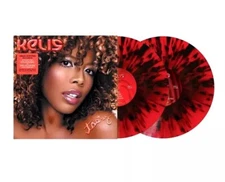 Kelis Tasty Exclusive Translucent Red & Black Splatter Coloured Vinyl 2xLP /3000