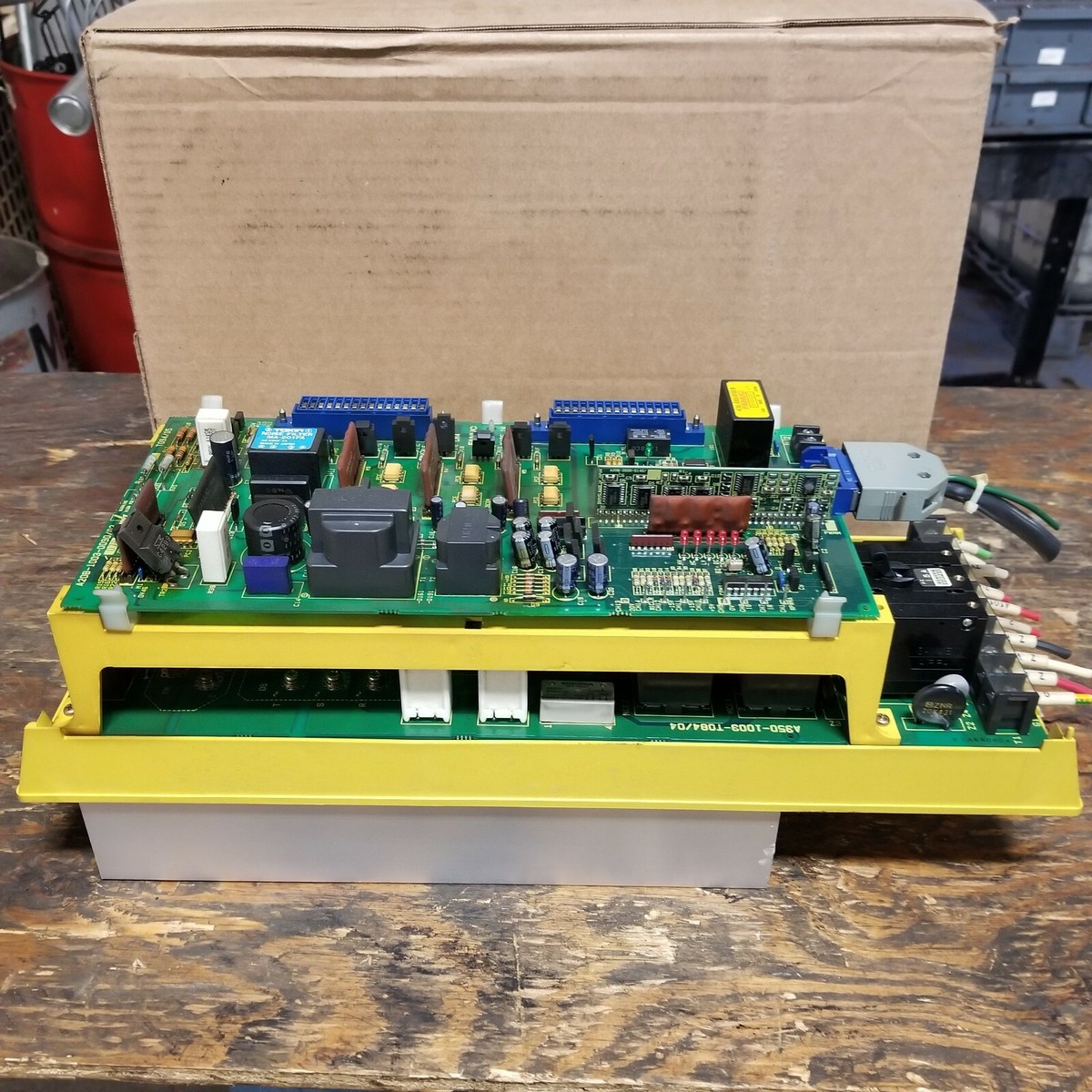 Fanuc A06B-6058-H006 Servo Amp with A02B-1003-0090-02 [07B] Top