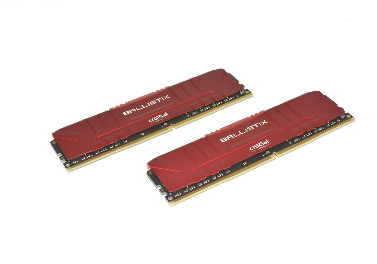 Crucial Ballistix 16GB (2x8GB) DDR4 PC4-25600 3200 MHz DIMM Memory