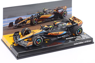 Lando Norris McLaren MCL60 #4 Bahrain GP Formel 1 2023 1:43 Minichamps