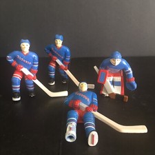Wayne Gretzky  Overtime Tabletop Hockey New York Rangers Team 3 Skaters 1 Goalie
