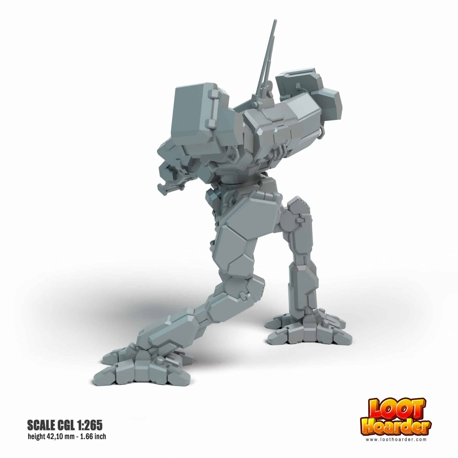 Locust LCT-1T Miniature Compatible with Battletech MWO | eBay