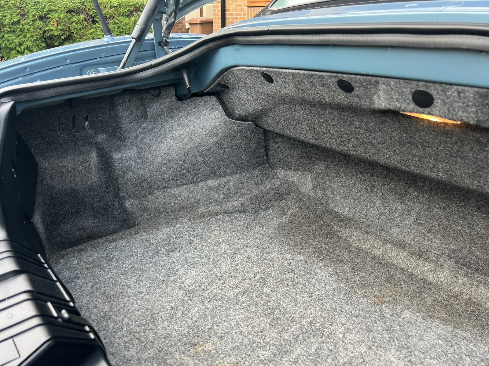 BMW Z3 TRUNK FLOOR MATS CARGO BOOT CARPET LINER SET GRAY GREY CARPETS