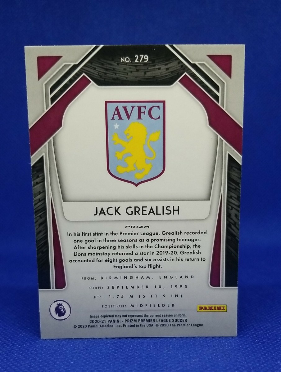 2020-21 PANINI PRIZM プレミア Jack Grealish 2020-21 Panini Prizm Premier League Jack Grealish | eBay