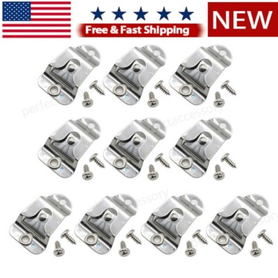 10x Mic Holder Hand Up Clip For CB Kenwood HLN9073 GM300 GM950 GM3688 GM3188