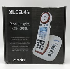 Clarity XLC3.4 Dect 6.0 50dB Cordless Phone