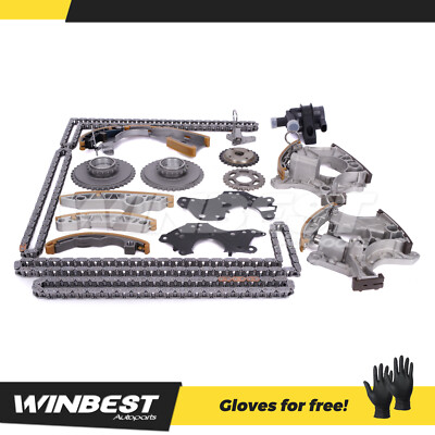 Timing Chain Kit Water Pump fit 08-09 Audi A4 3.2L DOHC AUK BKH BYU New
