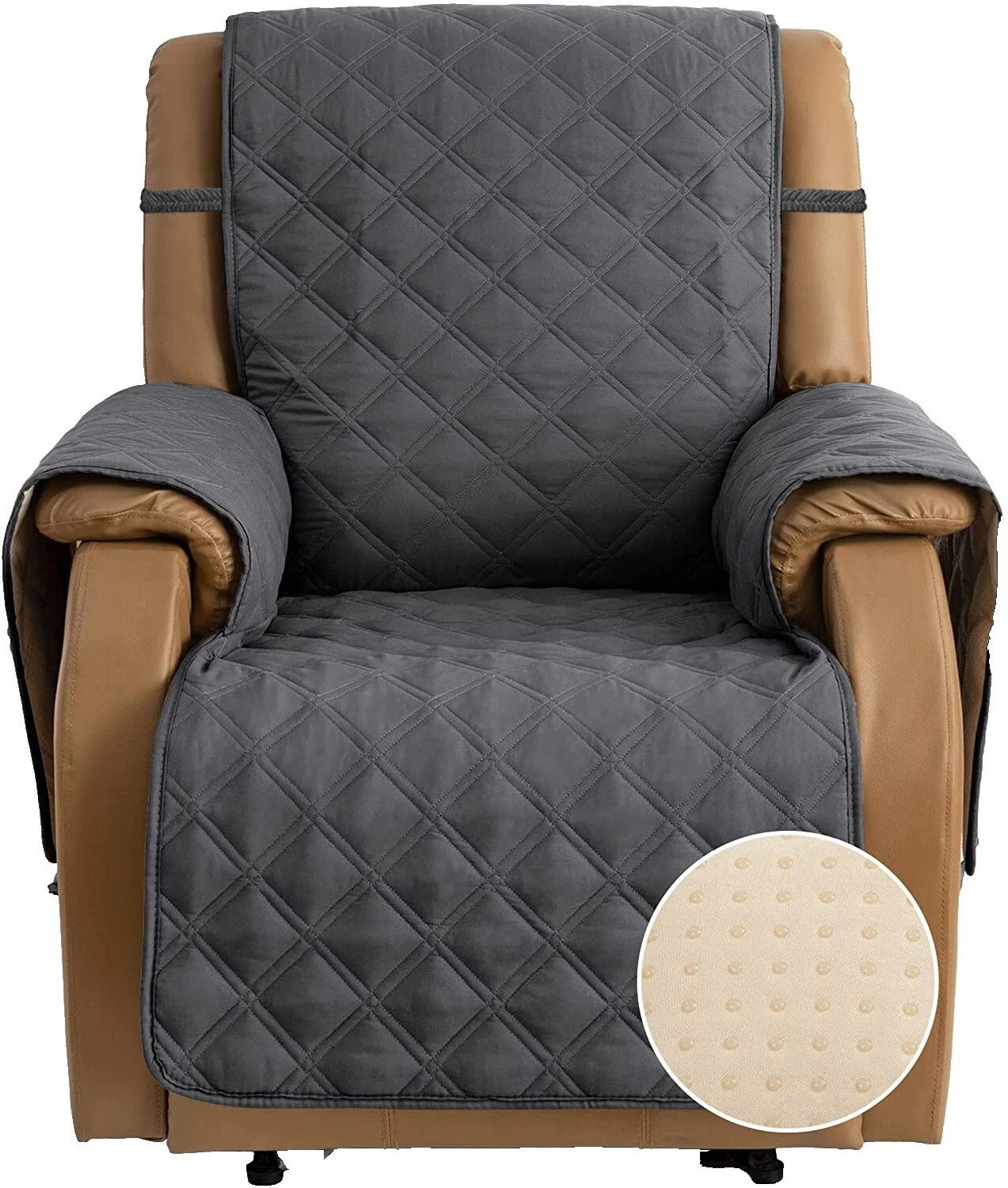 Microfiber Checked Furniture Slipcovers