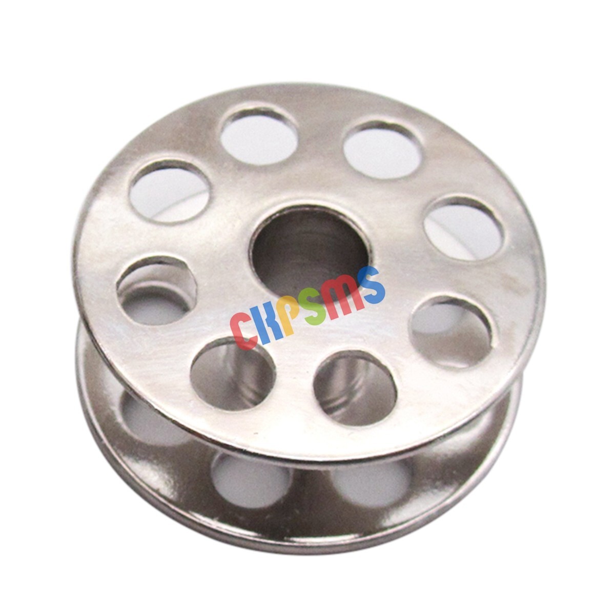 50pcs M‑Size Large Metal Bobbins for JUKI DNU-1541, DU-1181, Consew 205RB, 206RB