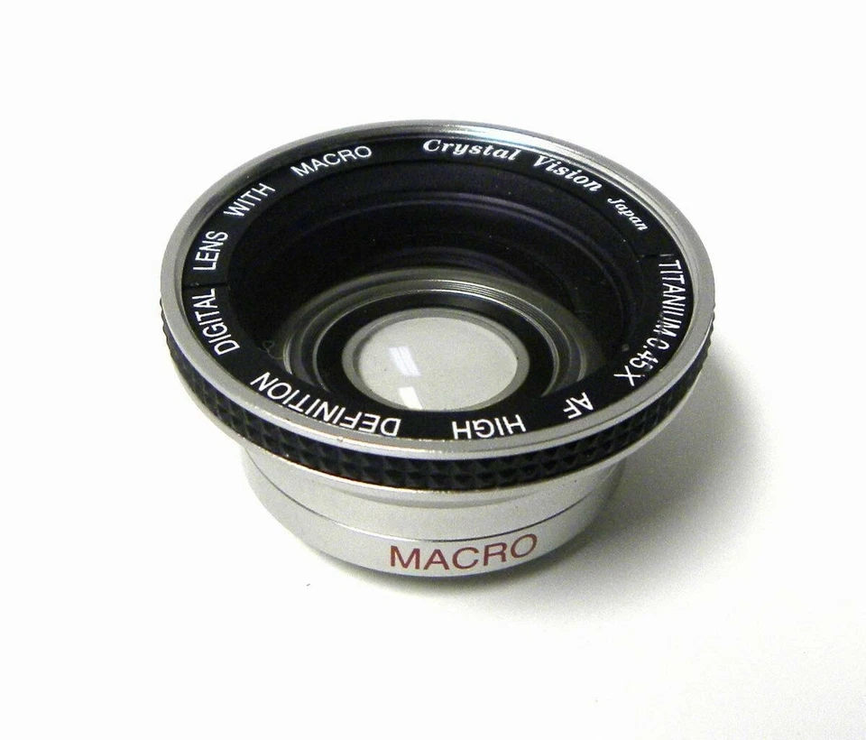 LENTE MACRO OJO DE PEZ + TELEOBJETIVO + FILTROS PARA SONY HANDYCAM DCR-SR45 ROSCA DE 30 MM Foto 3 de 4