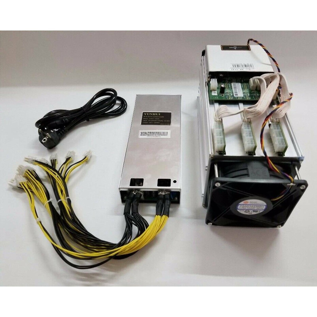 Bitmain Cost Ntminer S9-13.5TH/s @0.1 W/GH 16nm ASIC Bitcoin Miner Con APW3  1200W@110v 1600W @220V/10 Conectores Fuente De Alimentación PSU Antminer S9