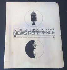 Vintage Original NASA Apollo Spacecraft News Reference, rare hard to find