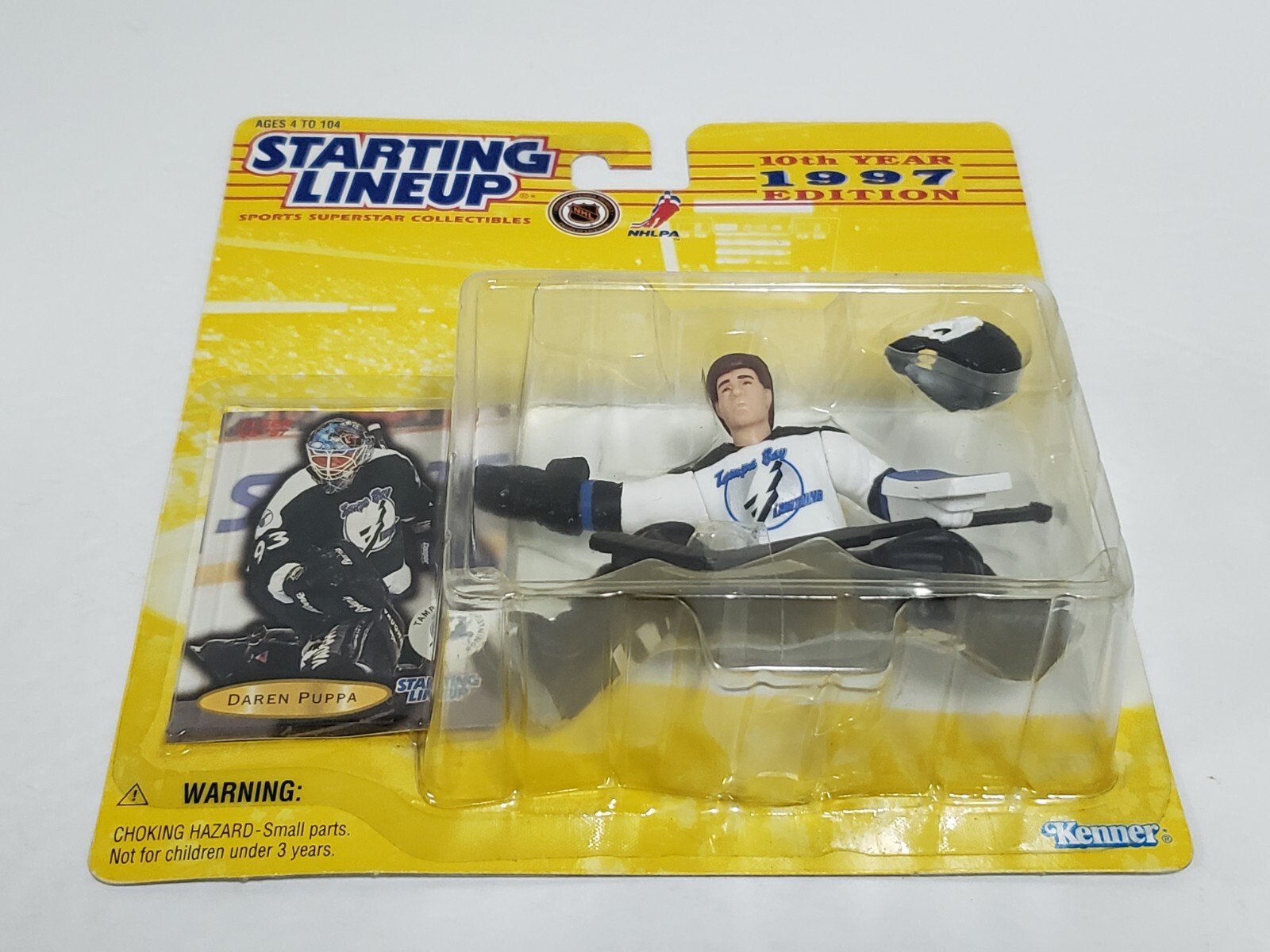 DAREN PUPPA Tampa Bay Lightning Starting Lineup NHL SLU 1997 Figure
