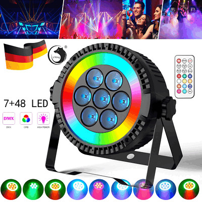 200W LED Par Strahler 56 LED Par Bühnenlicht RGBW DMX Scheinwerfer DJ Partylicht